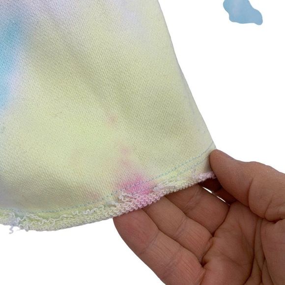 Dance & Marvel Sweatshirt Hoodie Tie Dye Large Women 2587 Vici GUC Pullover - Picture 7 of 9